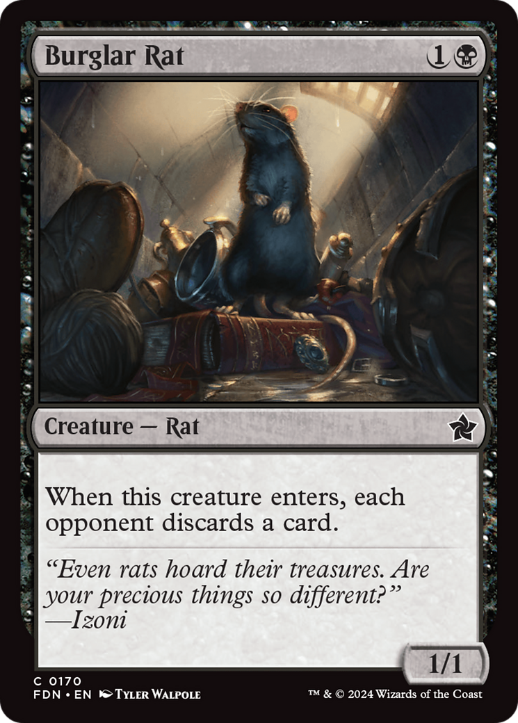 Burglar Rat [Foundations] | Card Citadel