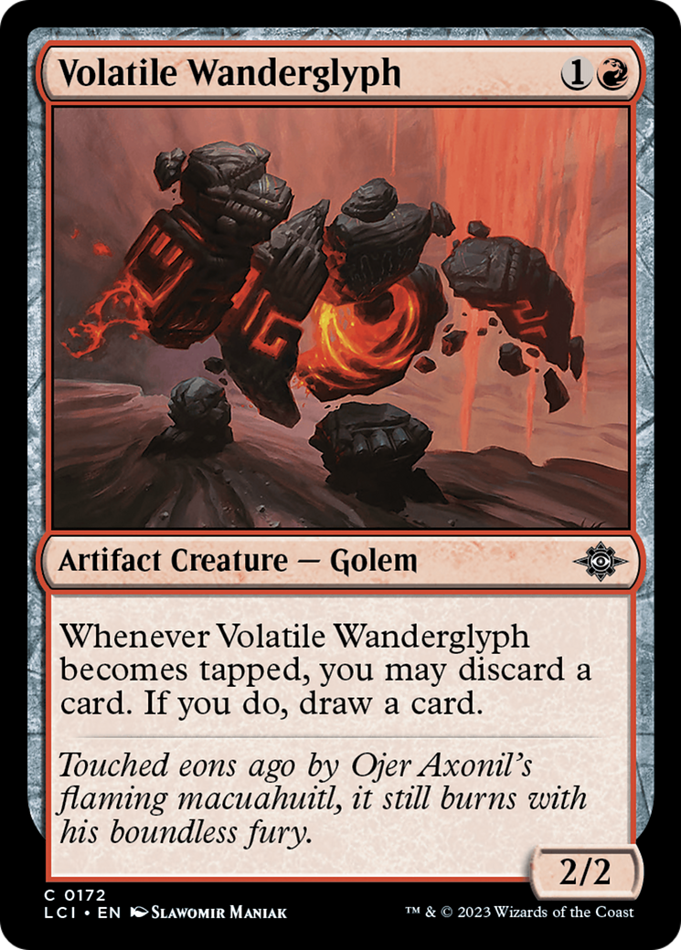 Volatile Wanderglyph [The Lost Caverns of Ixalan] | Card Citadel