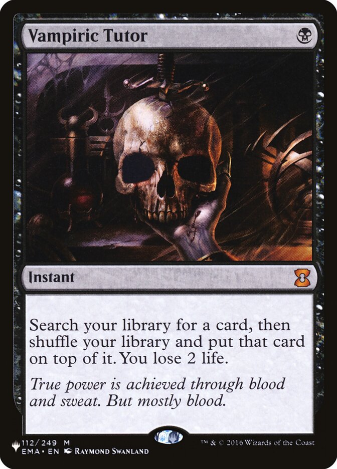 Vampiric Tutor [The List] | Card Citadel