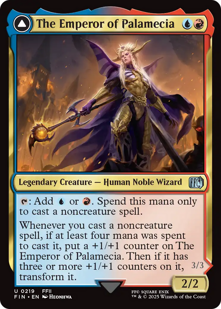 The Emperor of Palamecia // The Lord Master of Hell [FINAL FANTASY] | Card Citadel