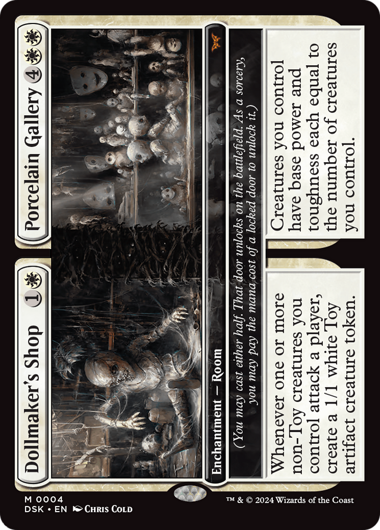 Dollmaker's Shop // Porcelain Gallery [Duskmourn: House of Horror] | Card Citadel