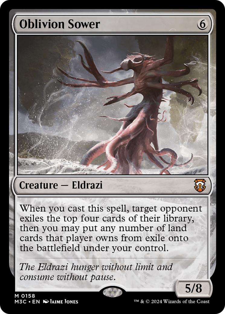 Oblivion Sower (Ripple Foil) [Modern Horizons 3 Commander] | Card Citadel