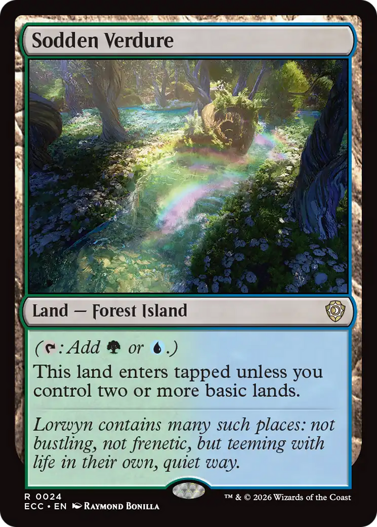 Sodden Verdure [Lorwyn Eclipsed Commander] | Card Citadel