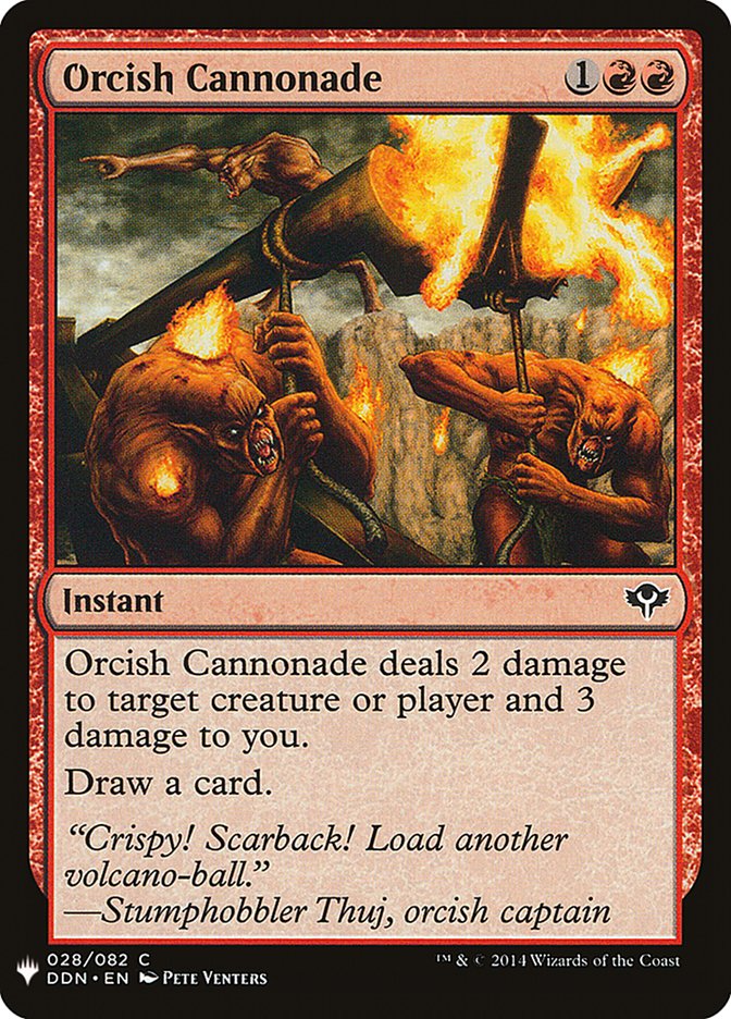 Orcish Cannonade [Mystery Booster] | Card Citadel