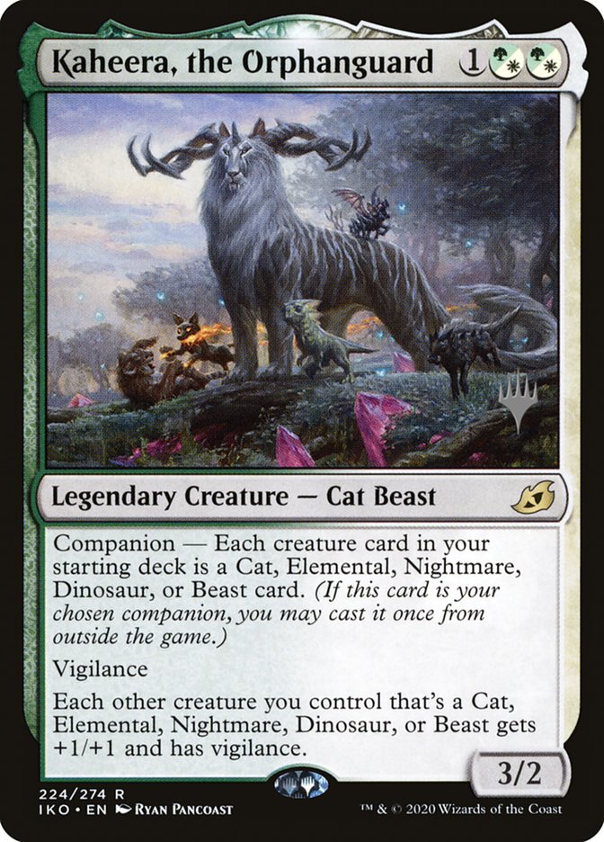 Kaheera, the Orphanguard (Promo Pack) [Ikoria: Lair of Behemoths Promos] | Card Citadel