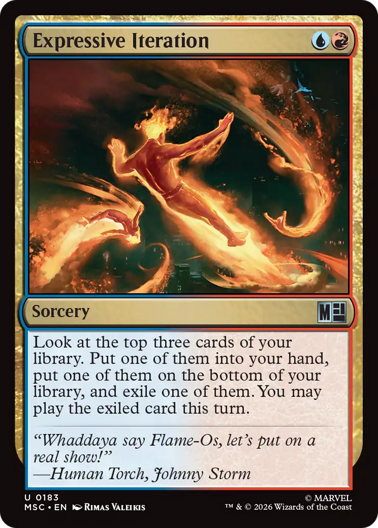 Expressive Iteration [Marvel Super Heroes Commander] | Card Citadel