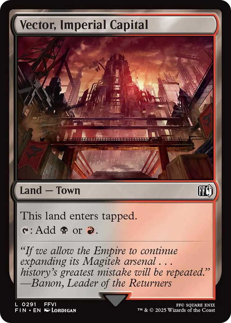 Vector, Imperial Capital [FINAL FANTASY] | Card Citadel