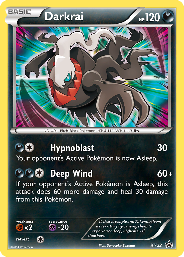 Darkrai (XY22) [XY: Black Star Promos] | Card Citadel