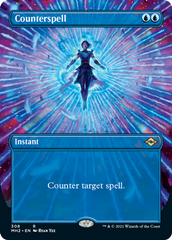 Counterspell (Borderless Alternate Art) [Modern Horizons 2] | Card Citadel