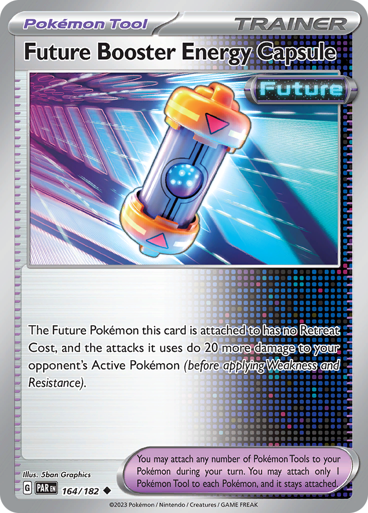 Future Booster Energy Capsule (164/182) [Scarlet & Violet: Paradox Rift] | Card Citadel