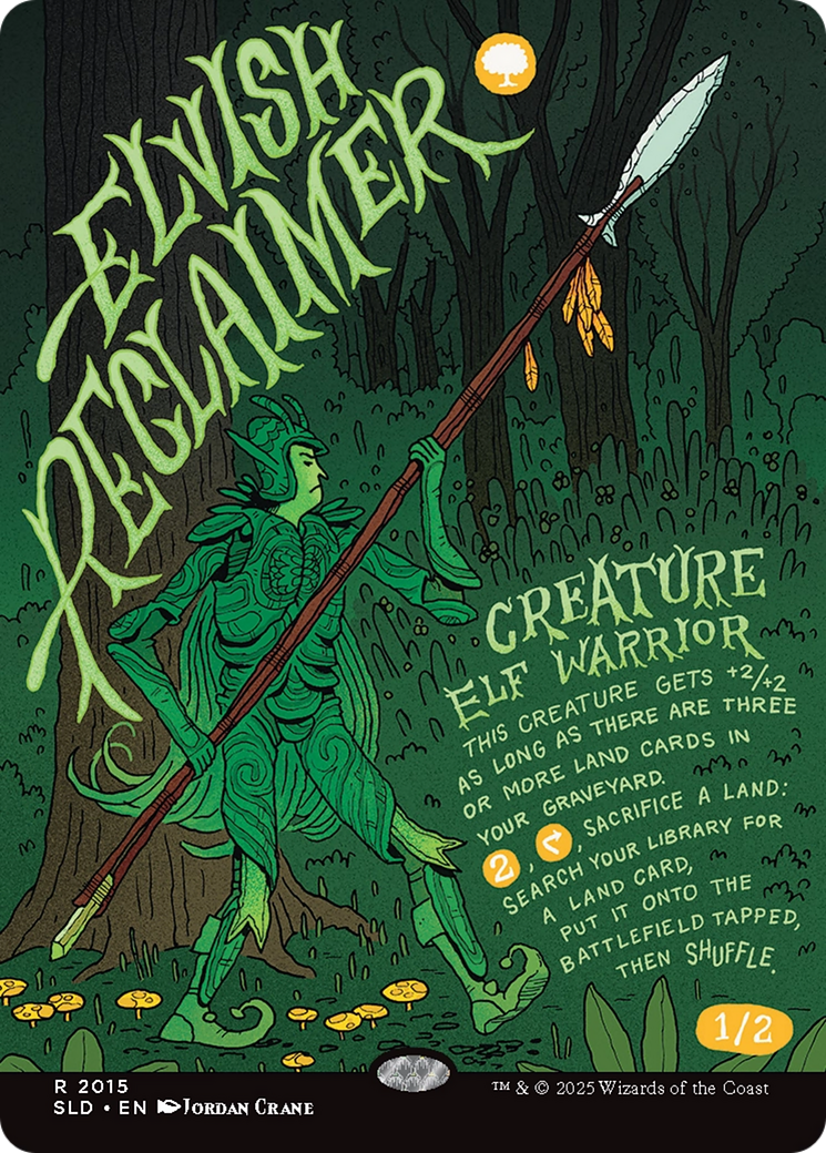 Elvish Reclaimer [Secret Lair Drop Series] | Card Citadel