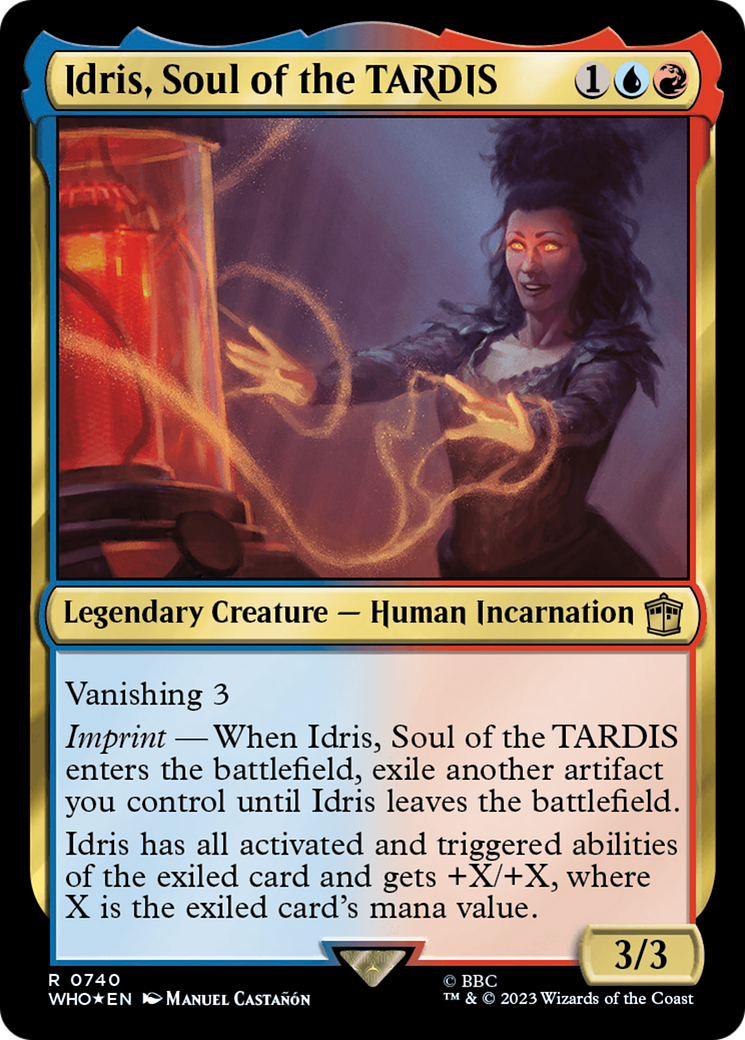 Idris, Soulu of the TARDIS (Surge Foil) [Doctor Who] | Card Citadel