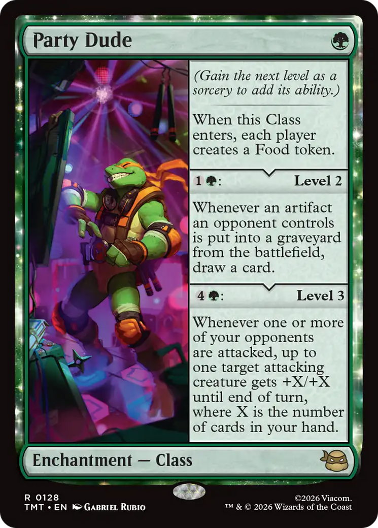 Party Dude [Teenage Mutant Ninja Turtles] | Card Citadel