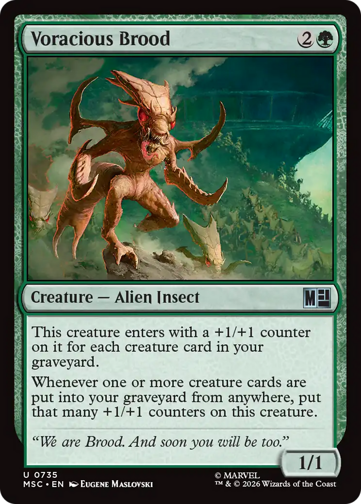 Voracious Brood [Marvel Super Heroes Commander] | Card Citadel