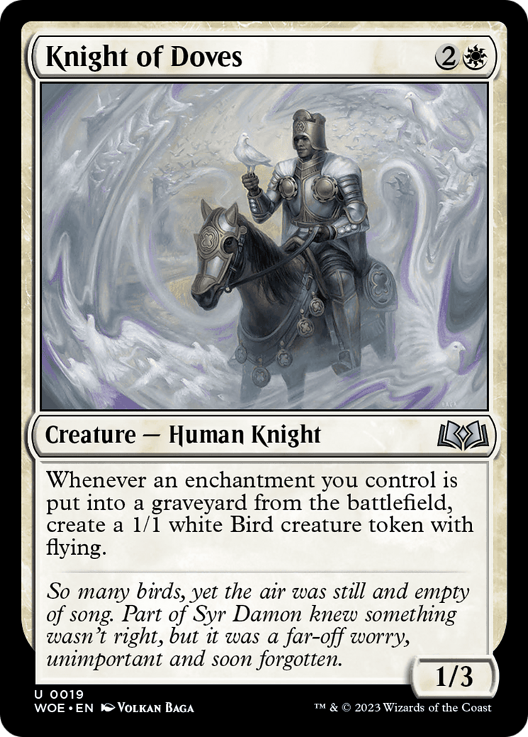 Knight of Doves [Wilds of Eldraine] | Card Citadel