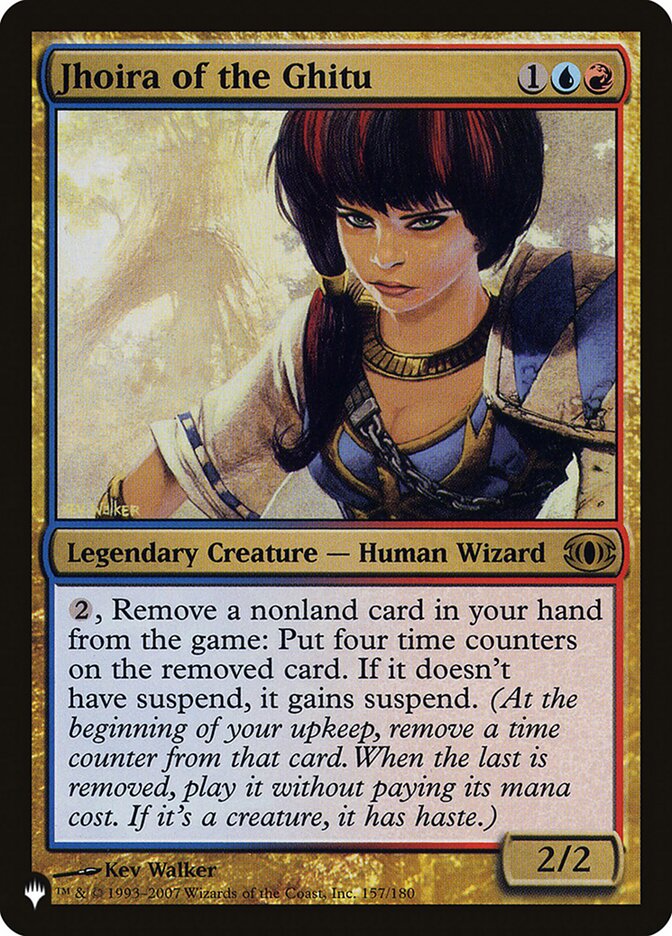 Jhoira of the Ghitu [The List] | Card Citadel