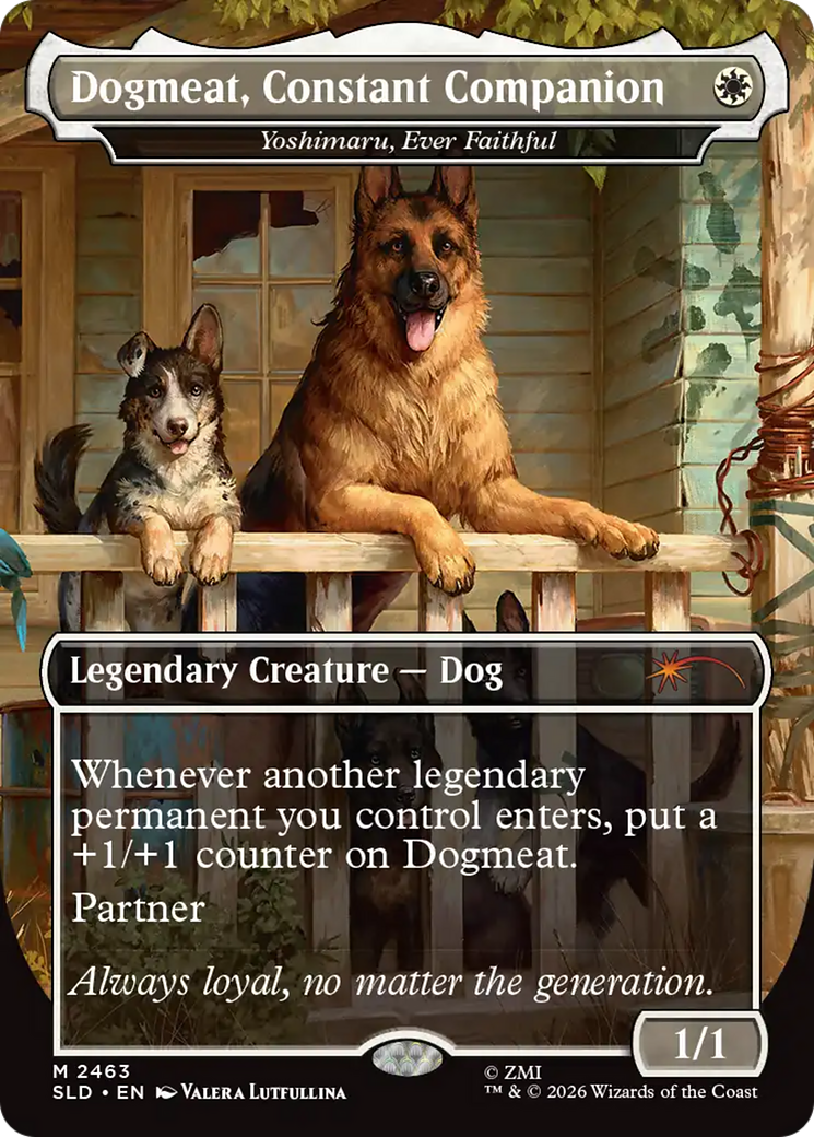 Dogmeat, Constant Companion - Yoshimaru, Ever Faithful [Secret Lair Drop Series] | Card Citadel
