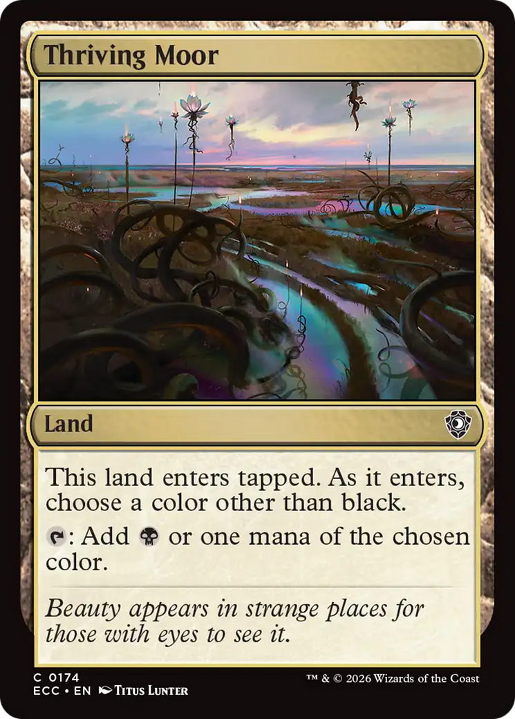Thriving Moor [Lorwyn Eclipsed Commander] | Card Citadel