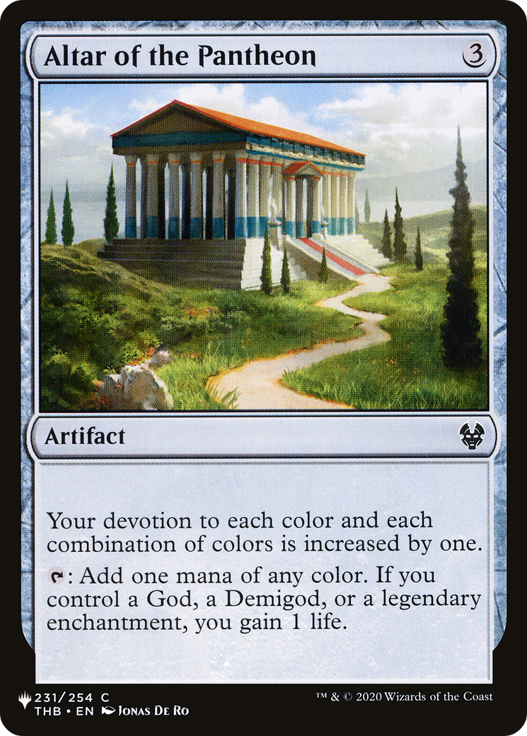 Altar of the Pantheon [Secret Lair: From Cute to Brute] | Card Citadel