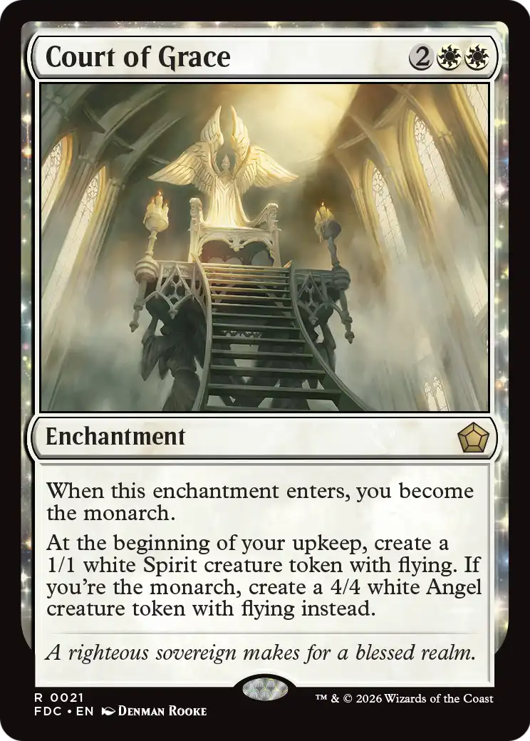 Court of Grace [Foundations Commander] | Card Citadel