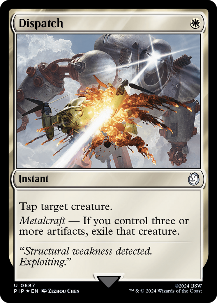 Dispatch (Surge Foil) [Fallout] | Card Citadel
