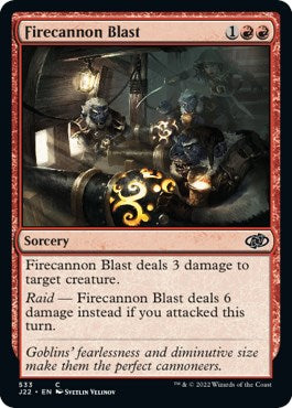 Firecannon Blast [Jumpstart 2022] | Card Citadel