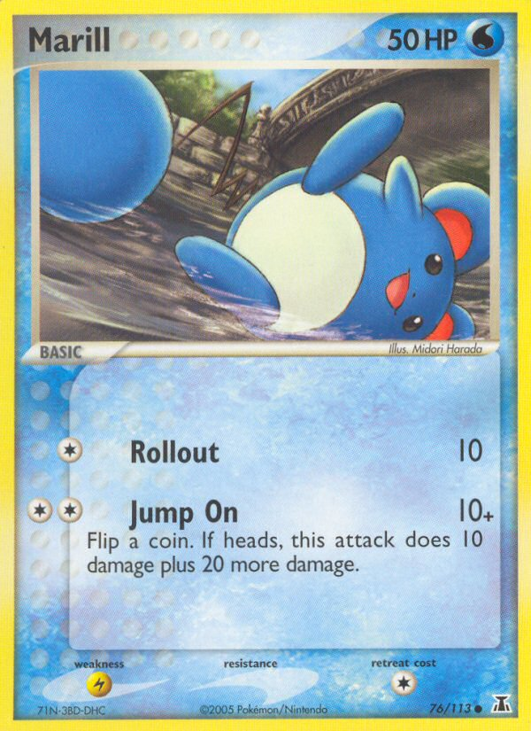 Marill (76/113) [EX: Delta Species] | Card Citadel