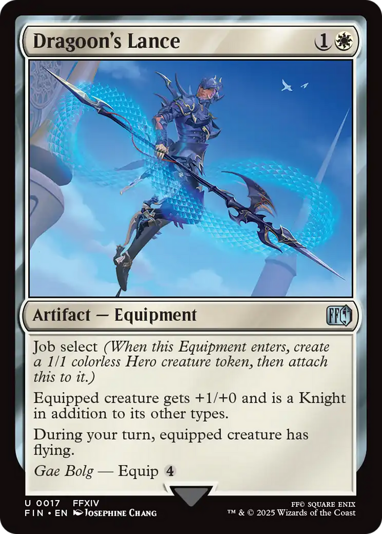 Dragoon's Lance [FINAL FANTASY] | Card Citadel