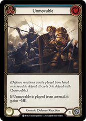 Unmovable (Blue) [U-WTR214] (Welcome to Rathe Unlimited)  Unlimited Normal | Card Citadel