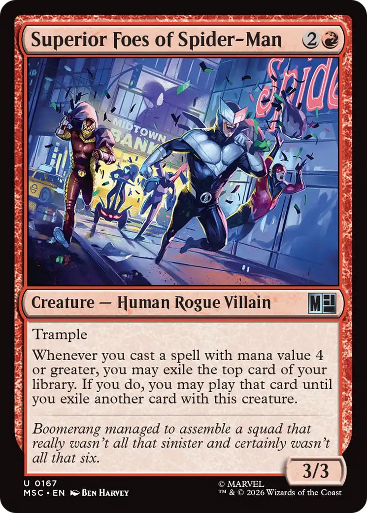 Superior Foes of Spider-Man [Marvel Super Heroes Commander] | Card Citadel