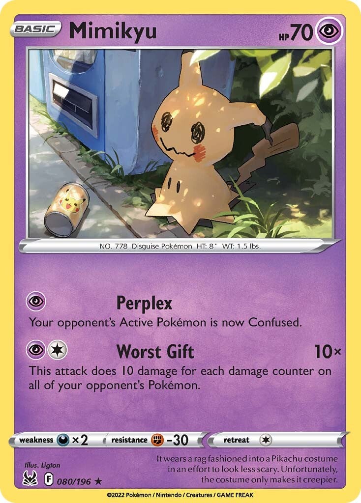 Mimikyu (080/196) [Sword & Shield: Lost Origin] | Card Citadel