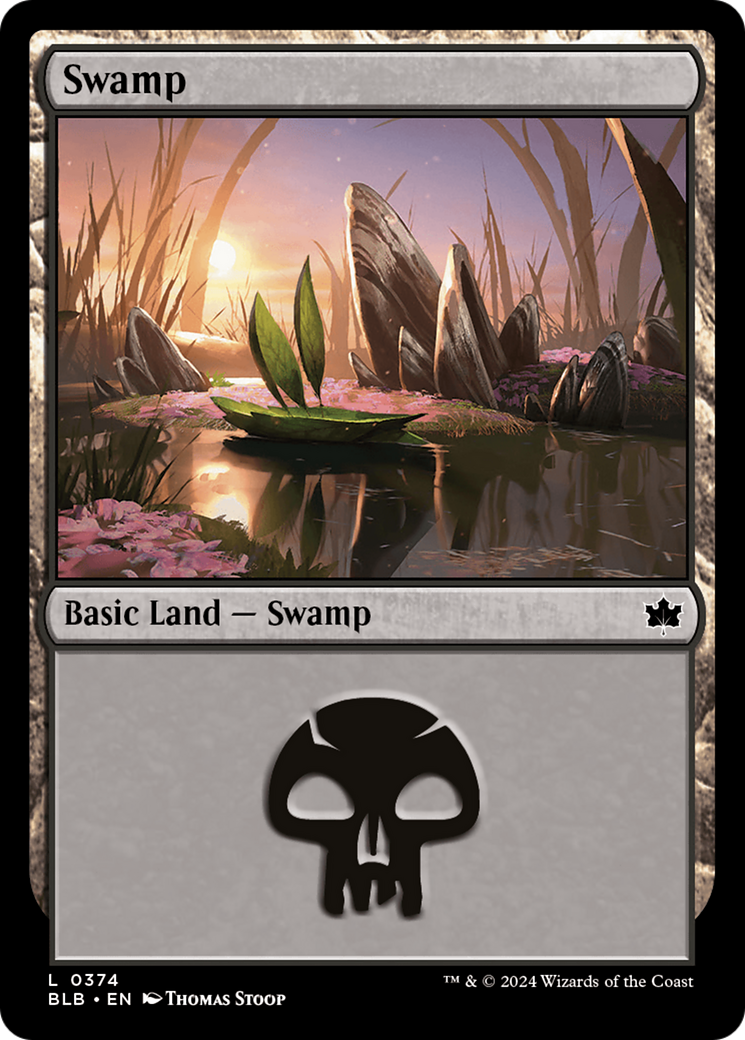 Swamp (0374) [Bloomburrow] | Card Citadel