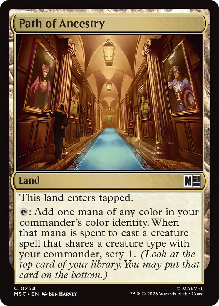 Path of Ancestry [Marvel Super Heroes Commander] | Card Citadel