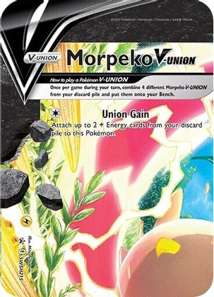 Morpeko V-UNION (SWSH215) [Sword & Shield: Black Star Promos] | Card Citadel