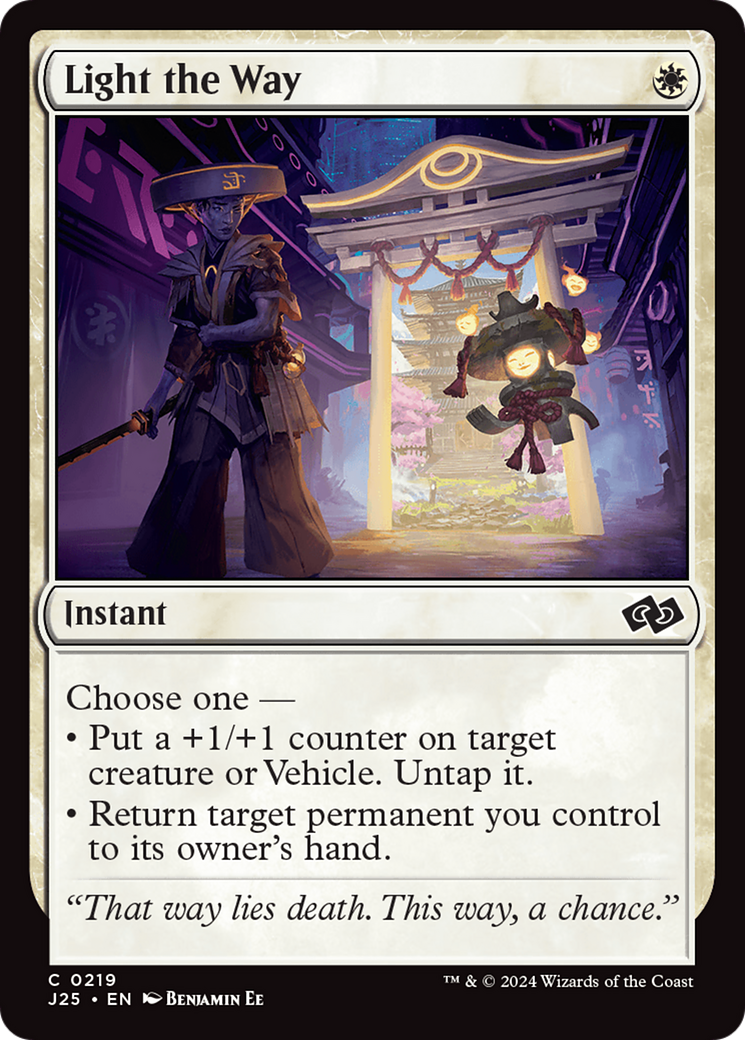 Light the Way [Foundations Jumpstart] | Card Citadel