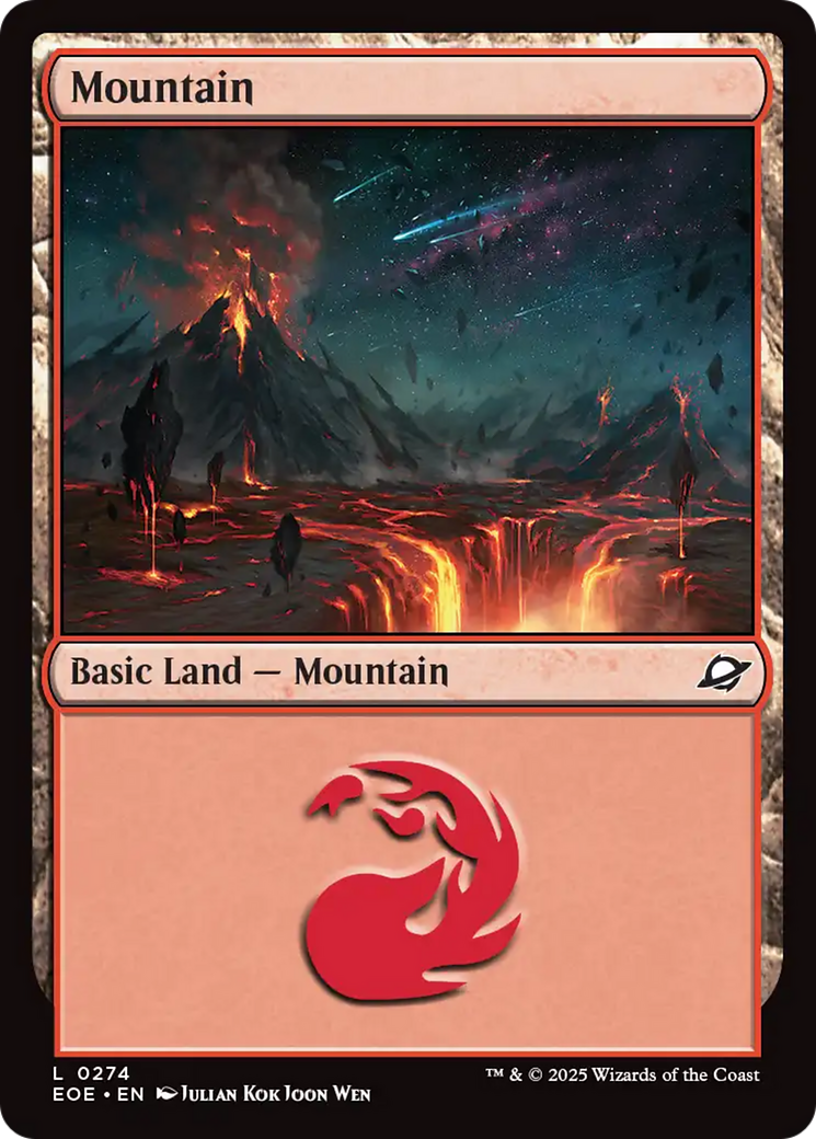 Mountain (0274) [Edge of Eternities] | Card Citadel