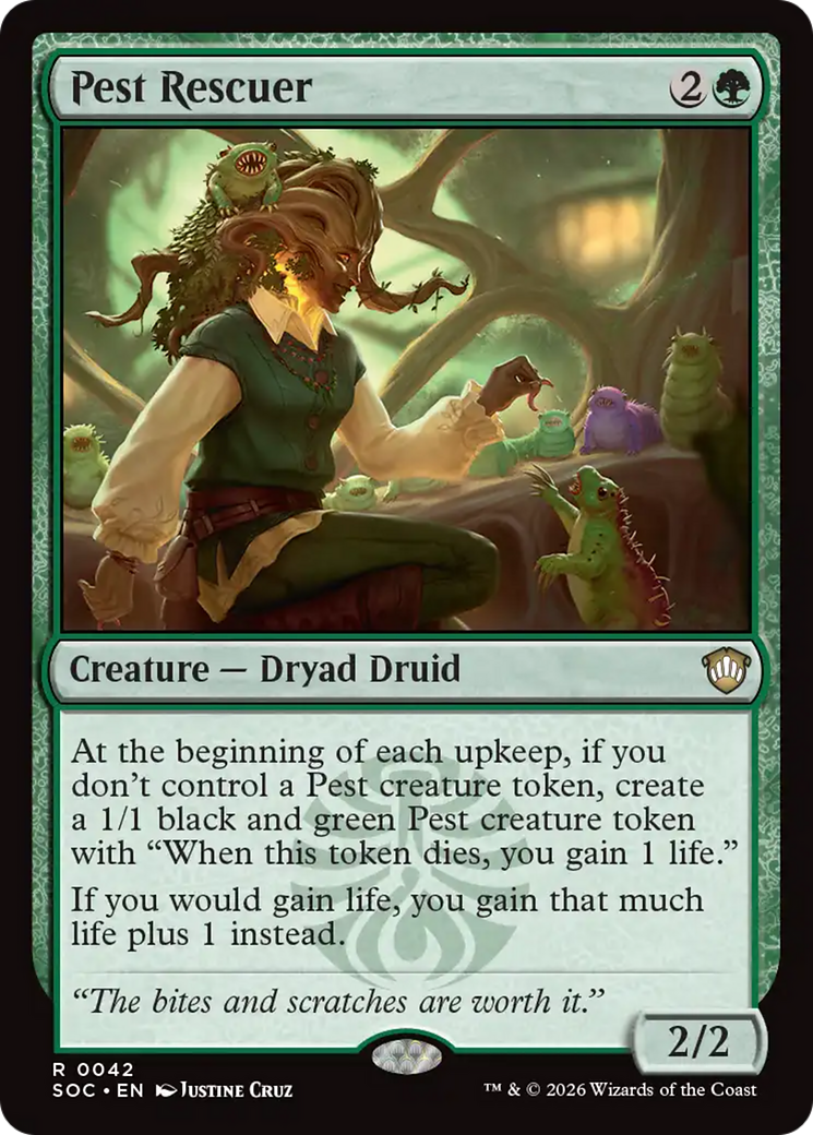 Pest Rescuer [Secrets of Strixhaven Commander] | Card Citadel