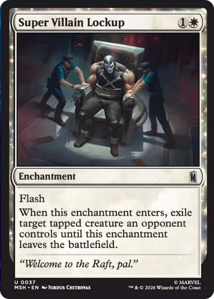Super Villain Lockup [Marvel Super Heroes] | Card Citadel