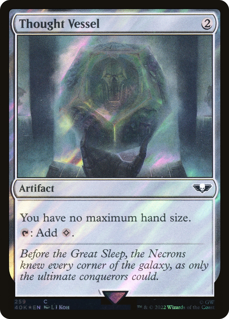 Thought Vessel (Surge Foil) [Marvel Super Heroes Commander] | Card Citadel