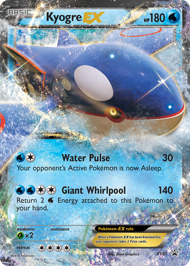 Kyogre EX (XY41) [XY: Black Star Promos] | Card Citadel