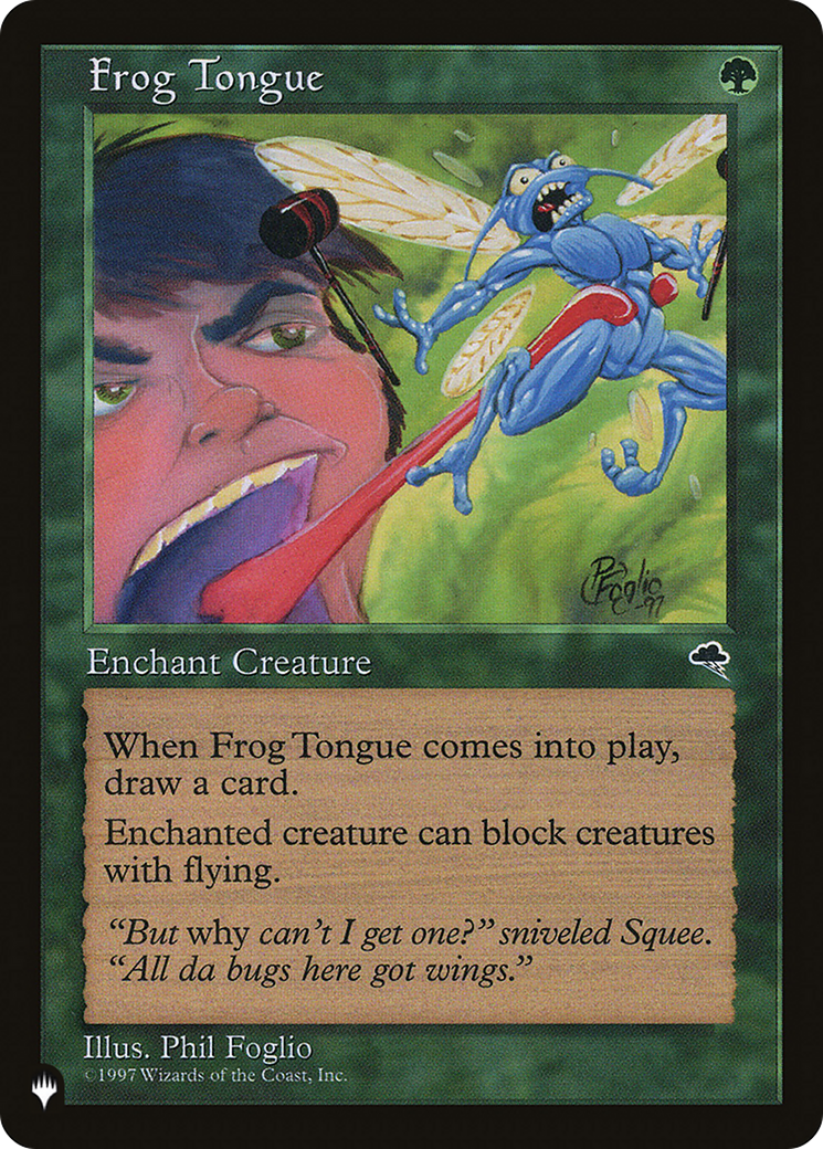 Frog Tongue [The List] | Card Citadel
