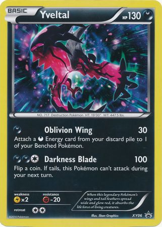 Yveltal (XY06) (Jumbo Card) [XY: Black Star Promos] | Card Citadel