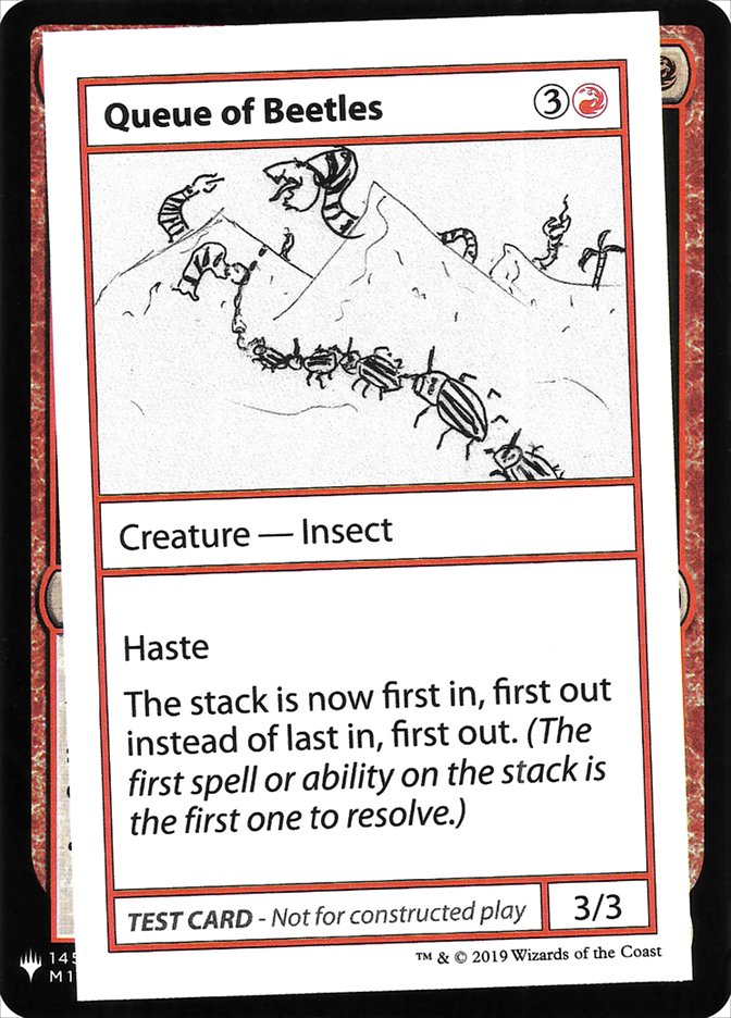 Queue of Beetles [Mystery Booster Playtest Cards] | Card Citadel