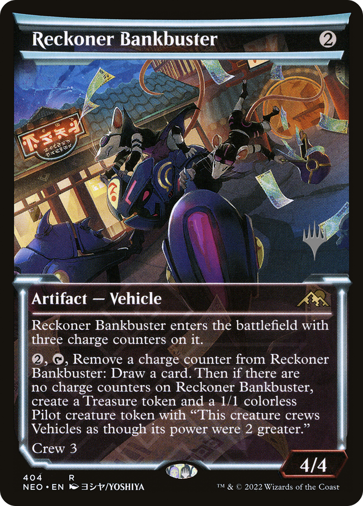 Reckoner Bankbuster (Showcase) [The Brothers' War Promos] | Card Citadel