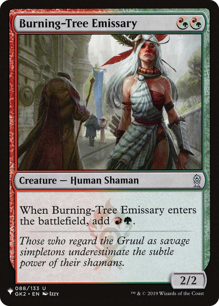 Burning-Tree Emissary [The List Reprints] | Card Citadel