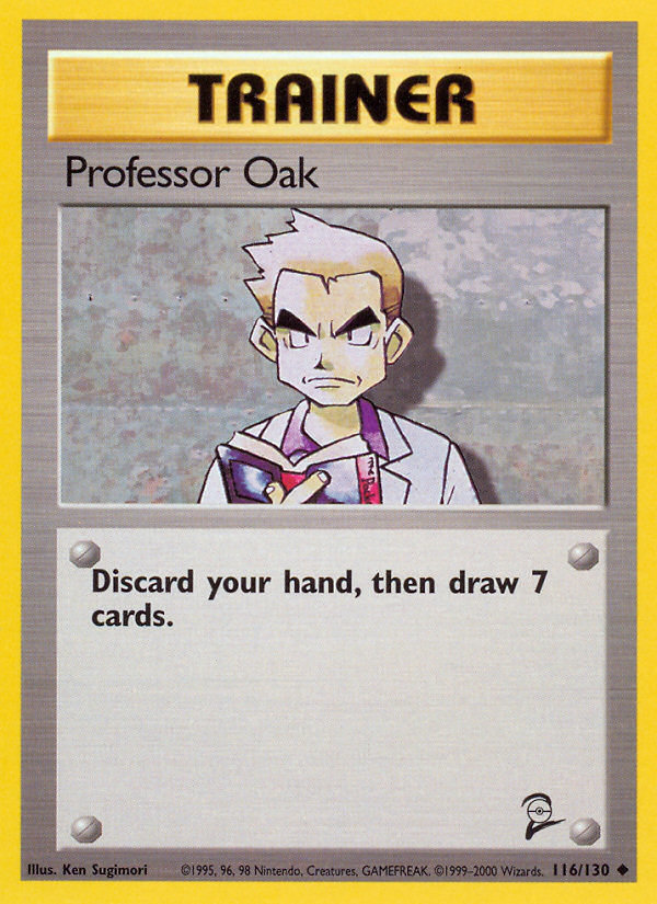 Professor Oak (116/130) [Base Set 2] | Card Citadel
