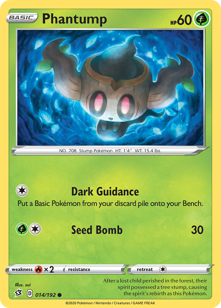 Phantump (014/192) [Sword & Shield: Rebel Clash] | Card Citadel