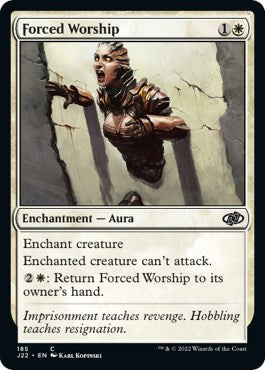 Forced Worship [Jumpstart 2022] | Card Citadel