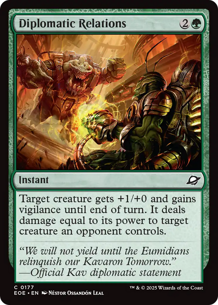 Diplomatic Relations [Edge of Eternities] | Card Citadel