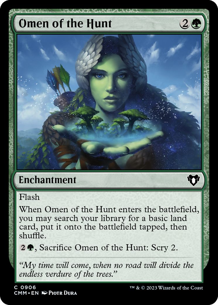 Omen of the Hunt [Commander Masters] | Card Citadel